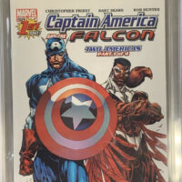 CAPTAIN AMERICA AND THE FALCON #1 MARVEL COMIC 2004 - CGC 9.8 - Image 3