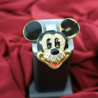 DISNEY Mickey & Co. Mickey Mouse Enamel Face W/ Rhinestones Pin-Brooch - Image 10