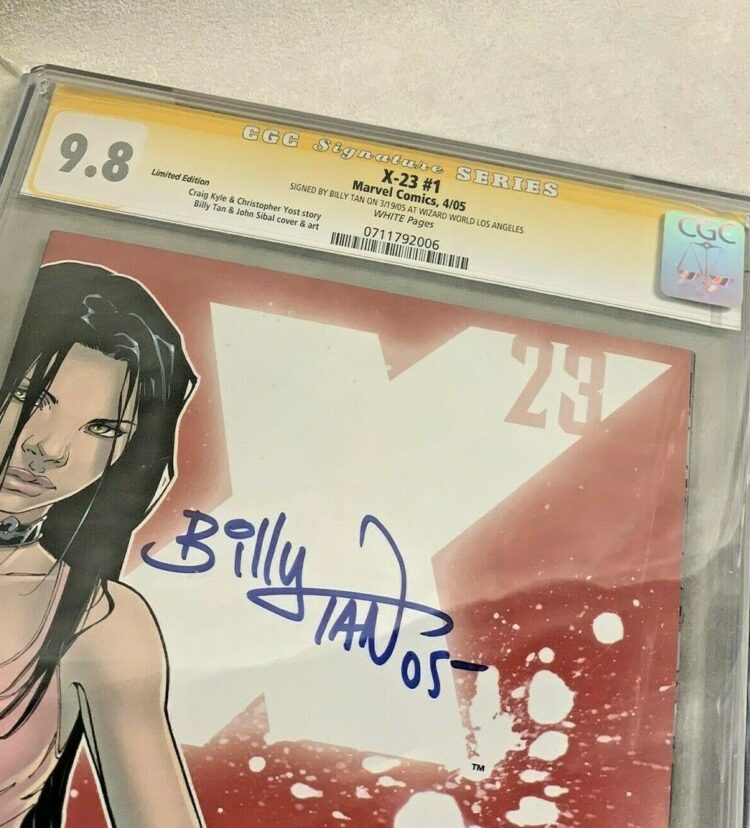 X 23 #1 CGC 9.8 SS BILLY TAN SIGNED Wolverine Logan Movie Limited Edition WWLA - Image 3