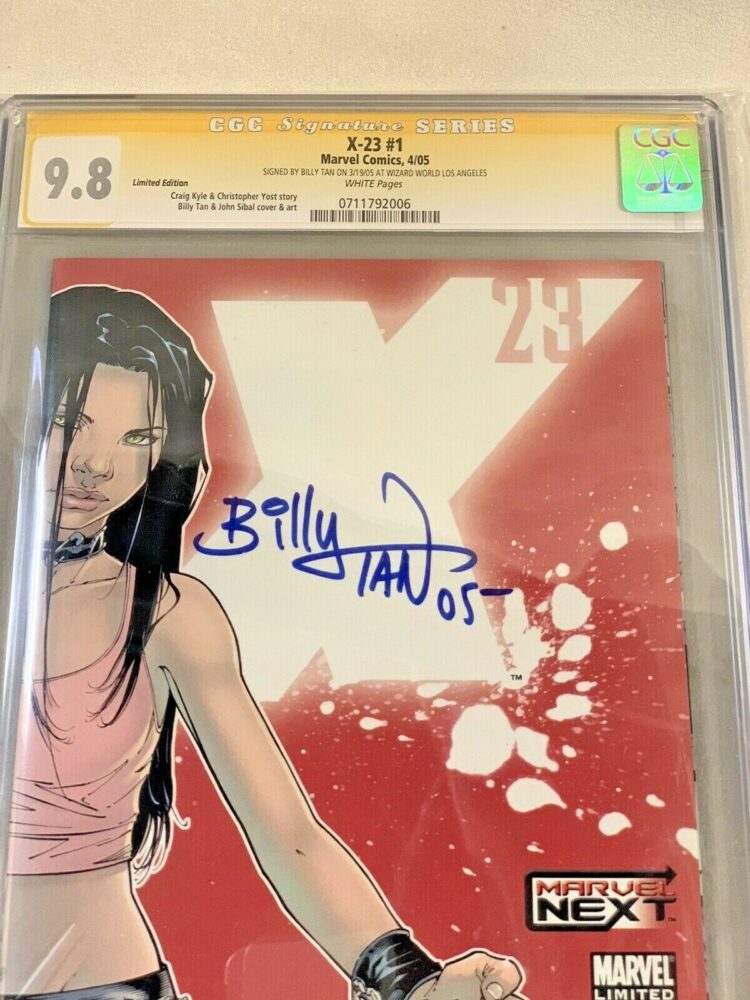 X 23 #1 CGC 9.8 SS BILLY TAN SIGNED Wolverine Logan Movie Limited Edition WWLA - Image 4