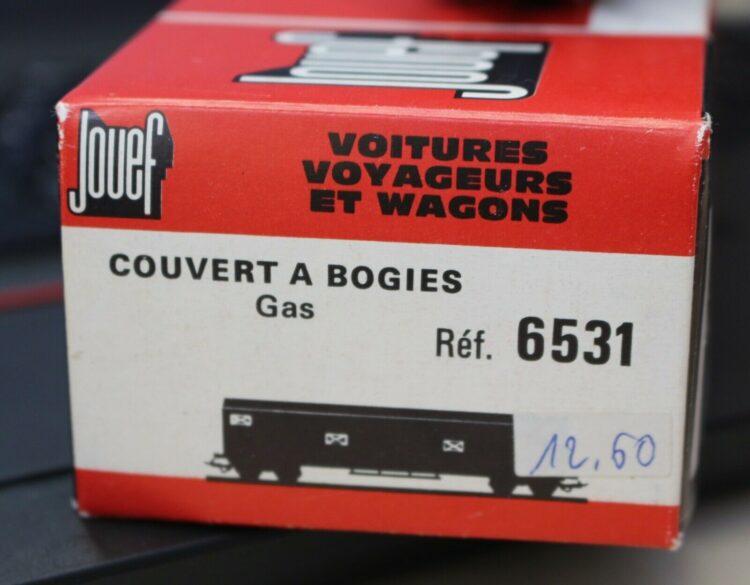 JOUEF HO SCALE 6531 COUVERT A BOGIES - GAS - Image 3