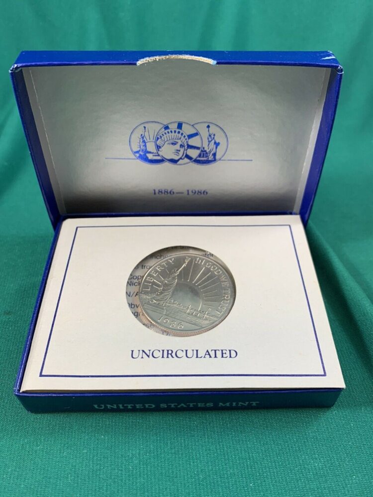 PROOF 1986 Statue of Liberty 100th US Mint HALF DOLLAR Modern Commemorative