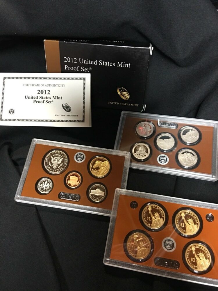 2012 United States Mint Proof Set with COA