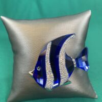 NEW SWAROVSKI COLINA FISH PIN/BROOCH BLUE 659350 - Image 5