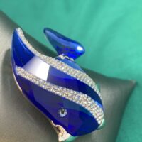 NEW SWAROVSKI COLINA FISH PIN/BROOCH BLUE 659350 - Image 6