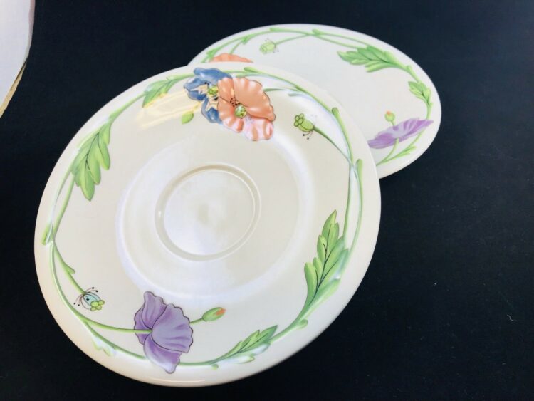 VILLEROY AND BOCH "AMAPOLA" SAUCER - Image 3