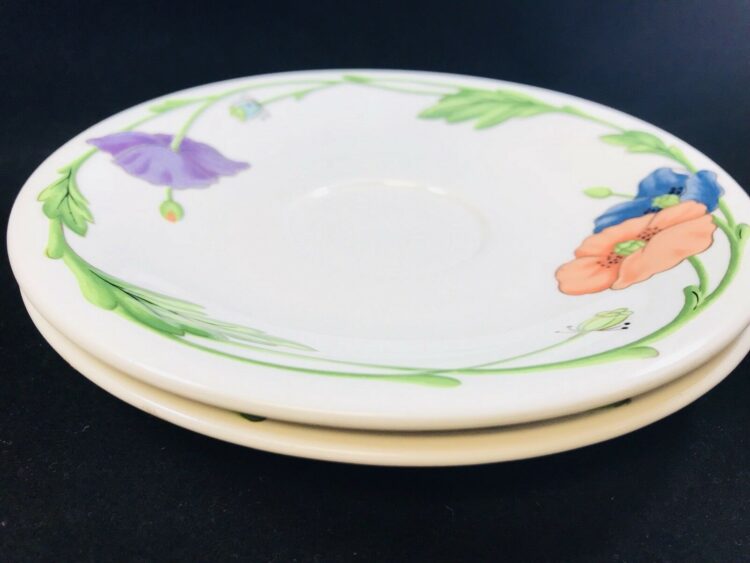 VILLEROY AND BOCH "AMAPOLA" SAUCER - Image 5