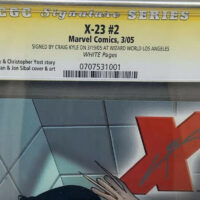 X 23 #2 CGC 9.6 SS Craig Kyle Wolverine Logan Movie Billy Tan art Top 1 X Men - Image 4