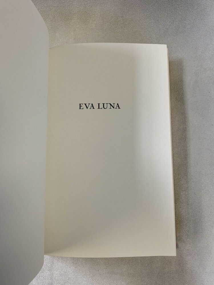 EVA LUNA Signed 1st Edition by Isabel Allende - Image 9