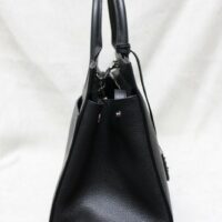 YSL Saint Laurent Cabas Medium Rive Gauche Black Leather Tote Bag - Image 5