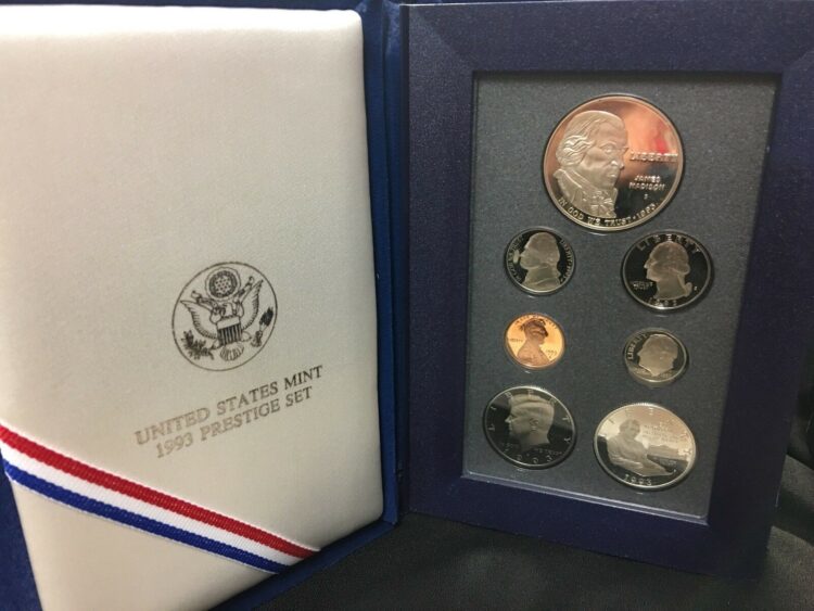 1993 Bill of Rights Commemorative Coins Prestige Set with COA